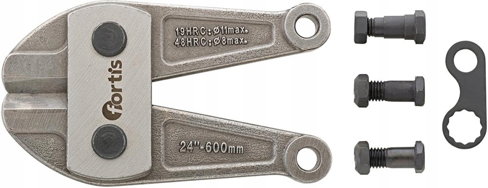 Řezací hlava pro nůžky na čepy 600 mm Fortis