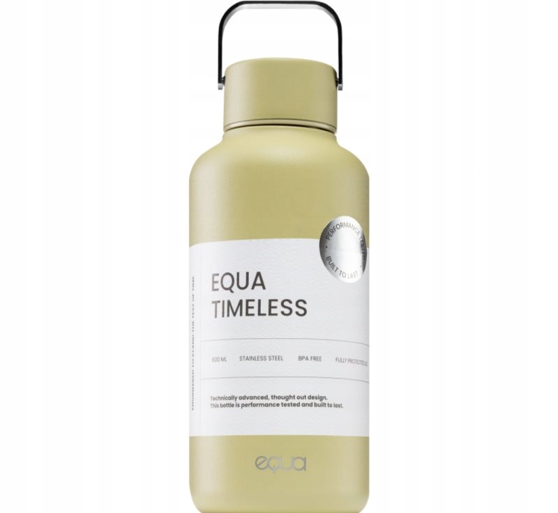 Equa Timeless butelka na wodę ze stali nierdzewnej mała kolor Matcha 1 szt.