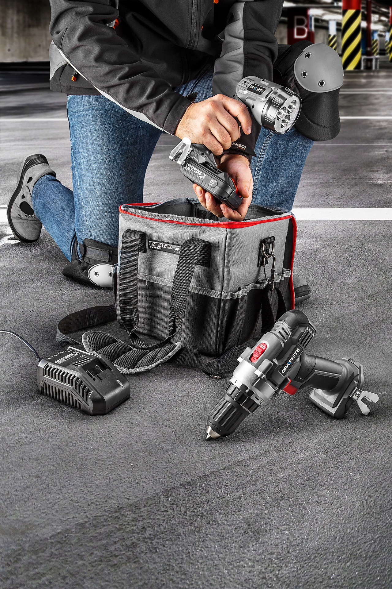 GRAPHITE TORBA NA ELEKTRONARZĘDZIA ENERGY+ 58G015 Kod producenta 58G015