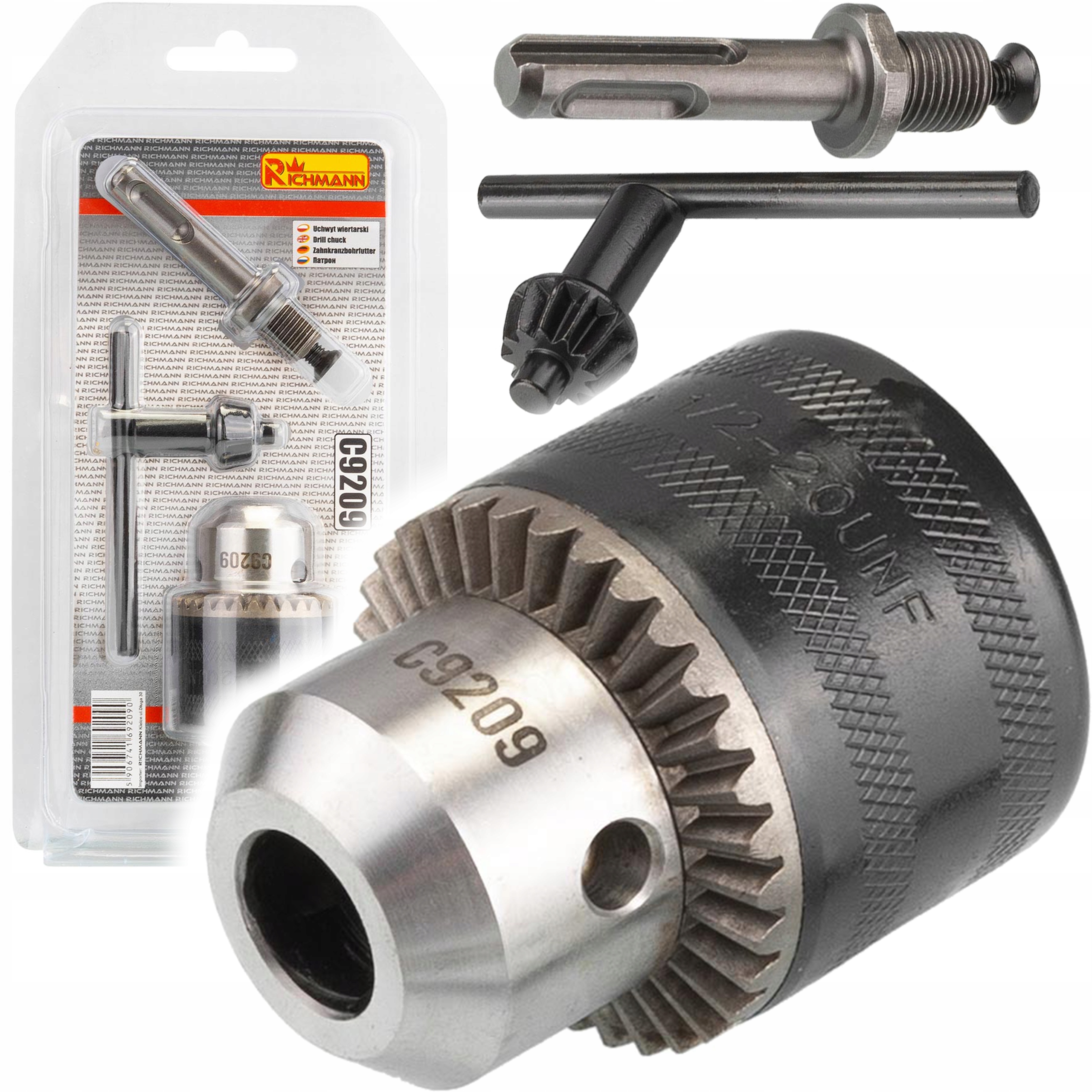 

Uchwyt Wiertarski 1/2-20UNF 1,5-13MM Adapter Sds