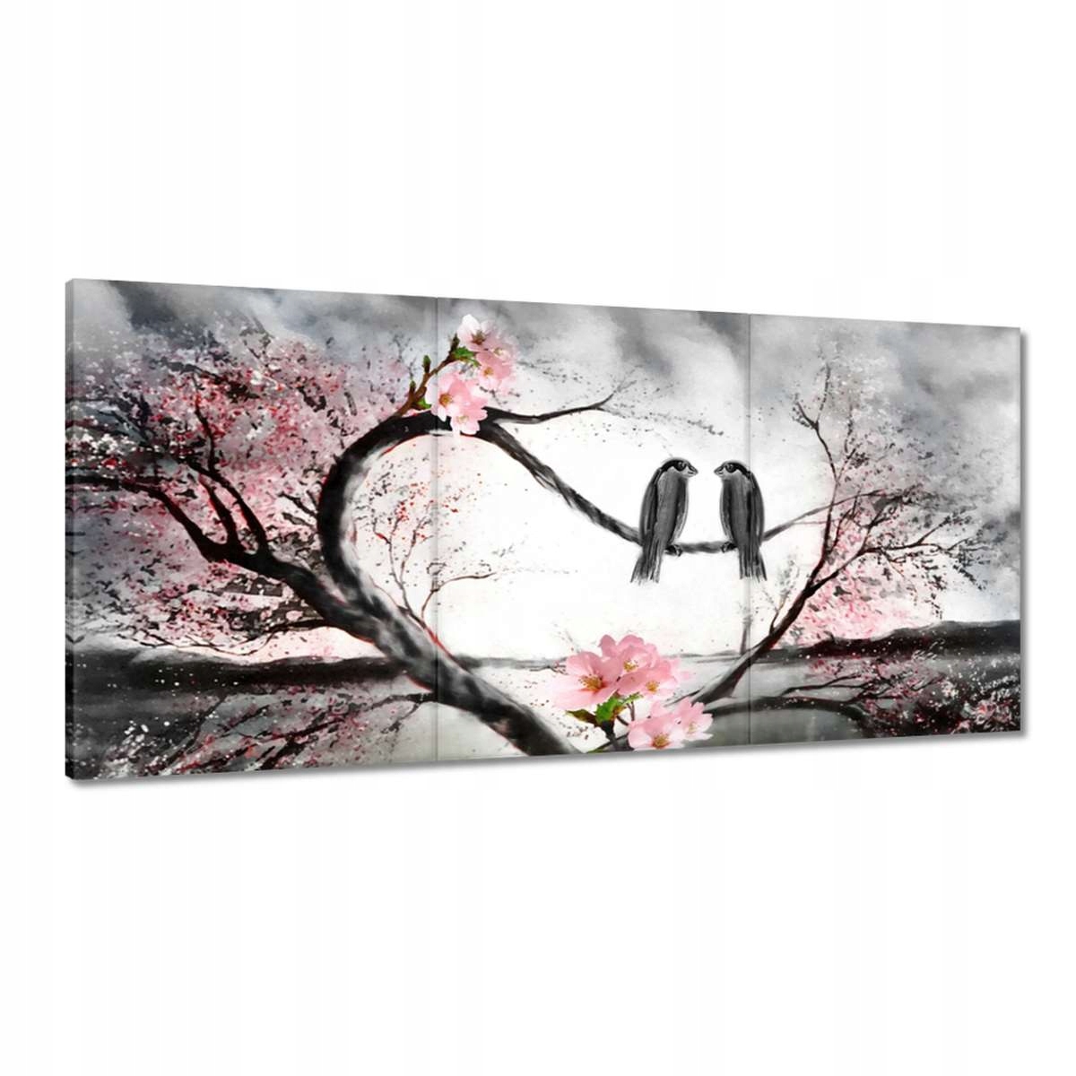 Obrazy 180x90 Milostné stretnutie Vtáky