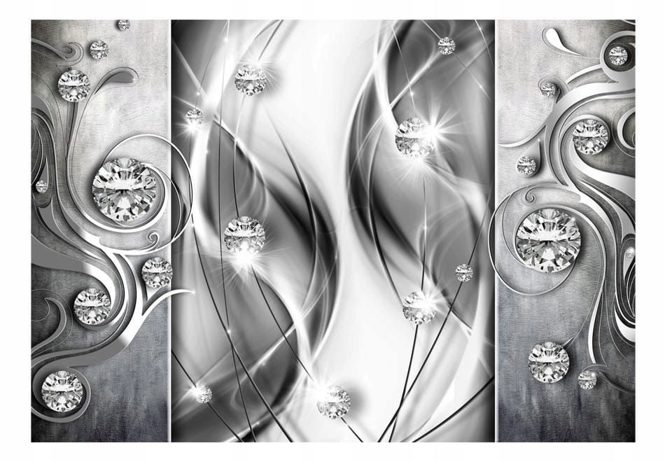 

Fototapeta - Diamenty w srebrze - 150X105