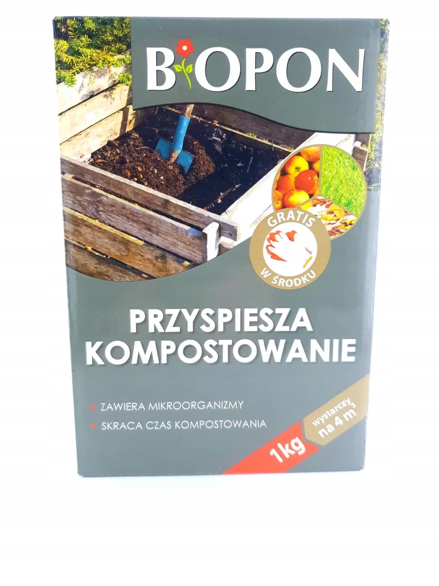 

Komposter przyspieszacz kompostowania 1kg Biopon