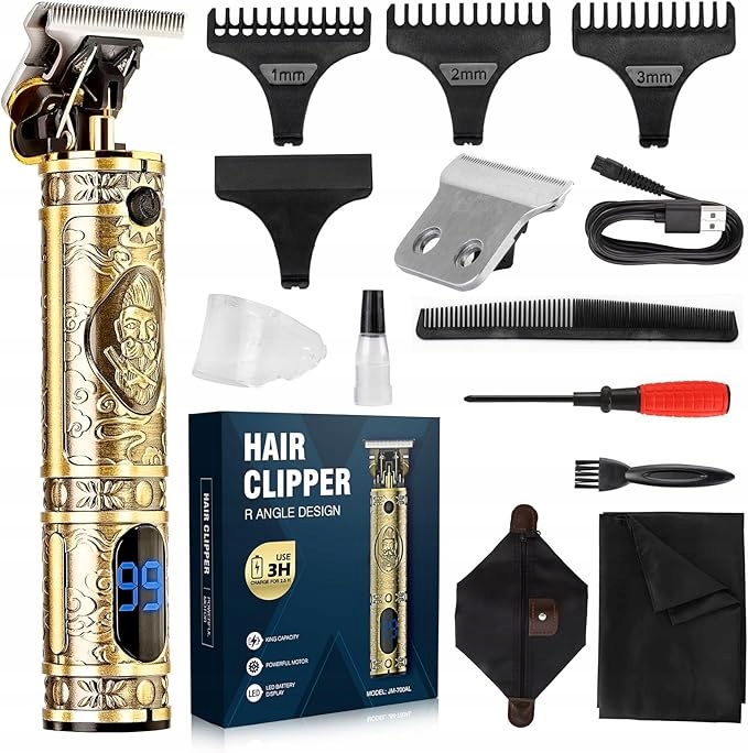 Piuess Maszynka bezprzewodowa do strzyżenia golenia włosów trymer