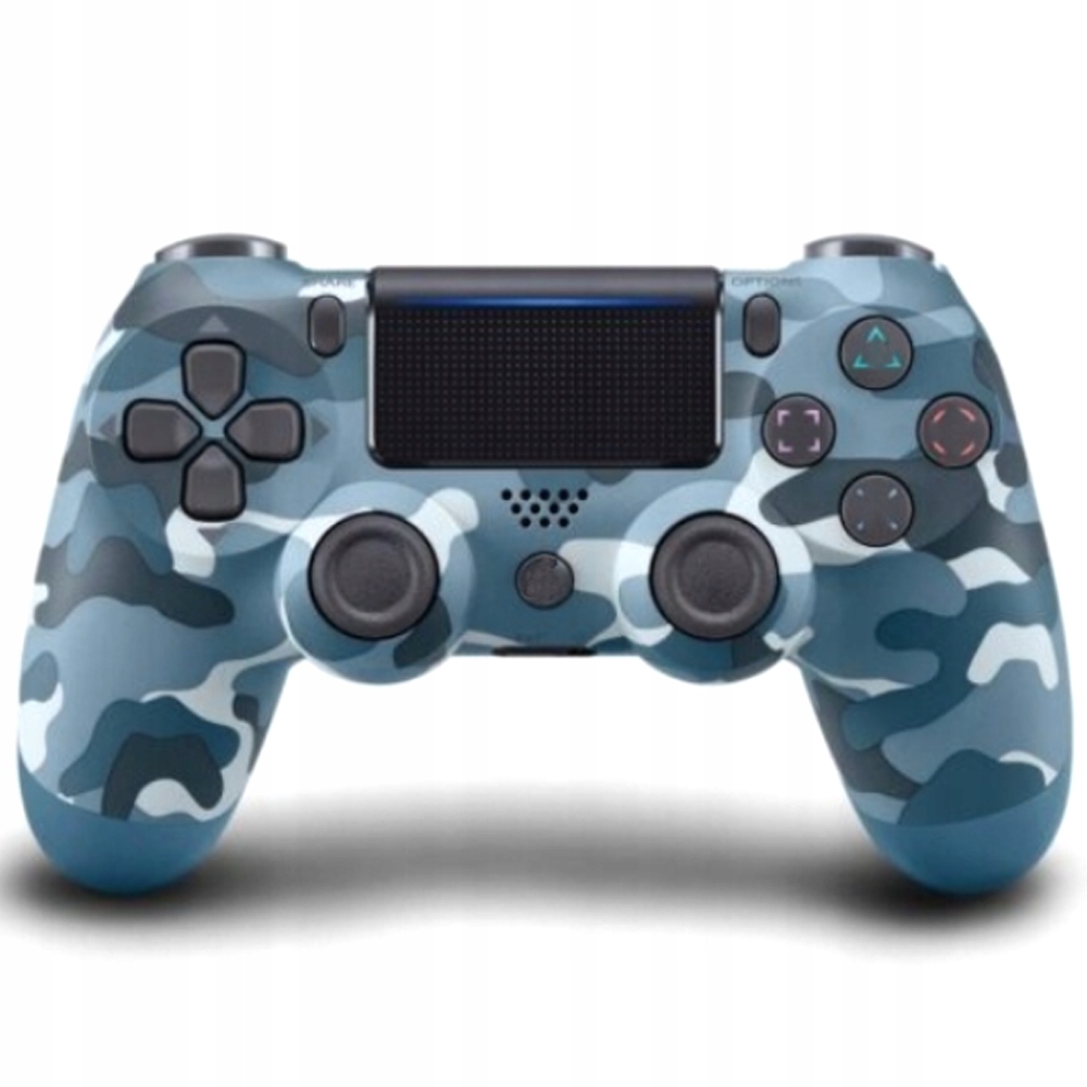 Pad Dualshock 4 V2 Blue Niebieski Nowy Kamuflaż Kontroler Do PS4