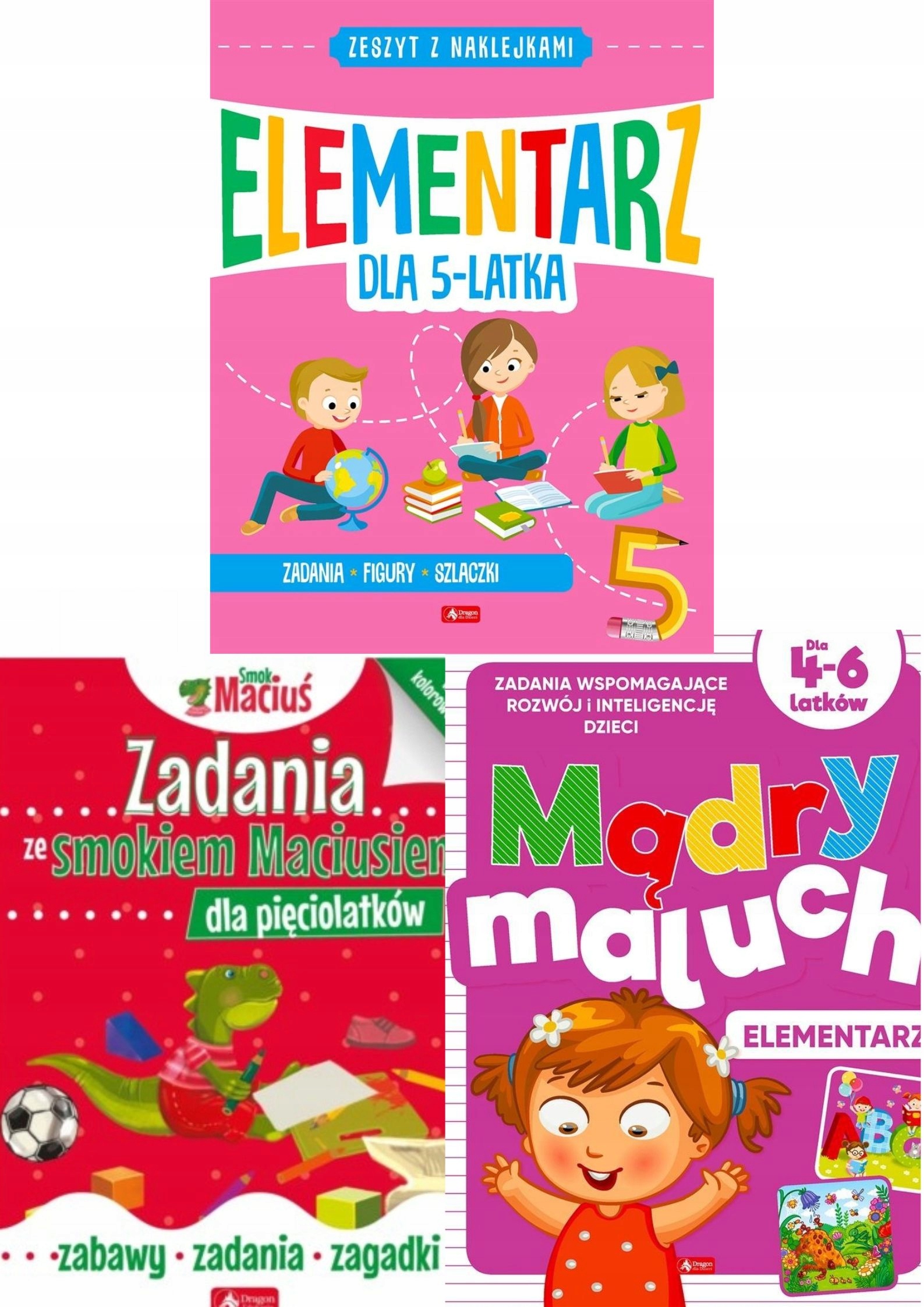 Zestaw elementarze 5-latka ELEMENTARZ