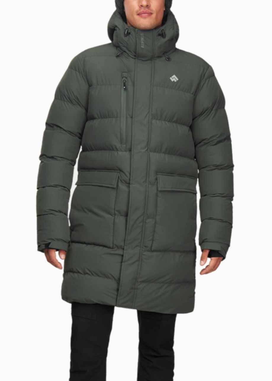Pánská zateplená bunda Alpinus s kapucí Trolltunga, vel. M