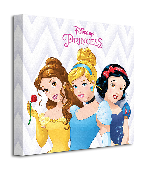 Princess Belle Cinderella Snow – obraz na plátně