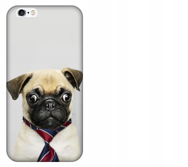 

Etui pokrowiec iPhone 6s Pies mops szczeniak