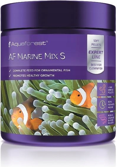 Levně Aquaforest Marine Mix S 120 g – krmivo v granulích pro masožravé ryby