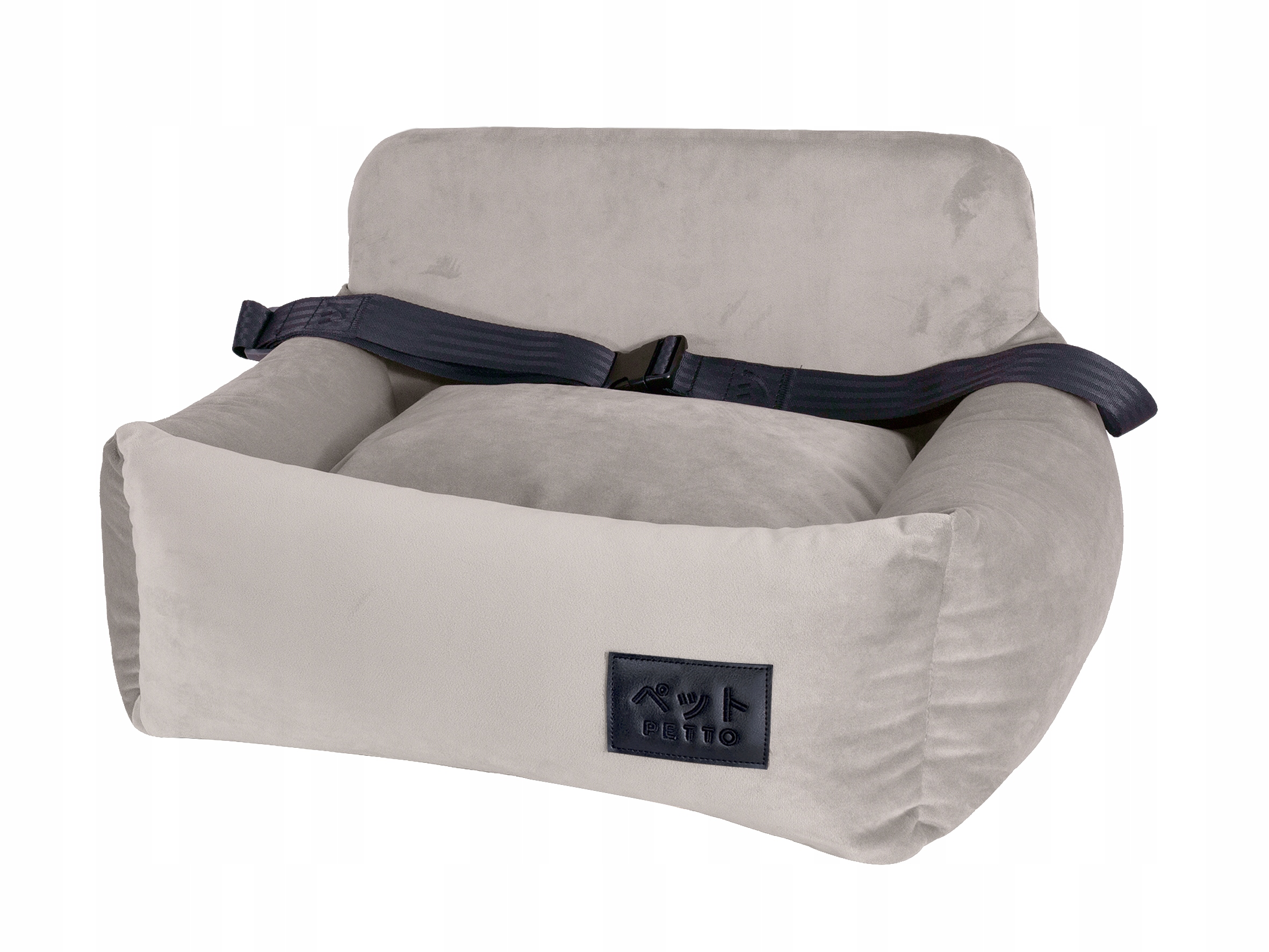 Levně Petto autosedačka pro psa Oi šedá single