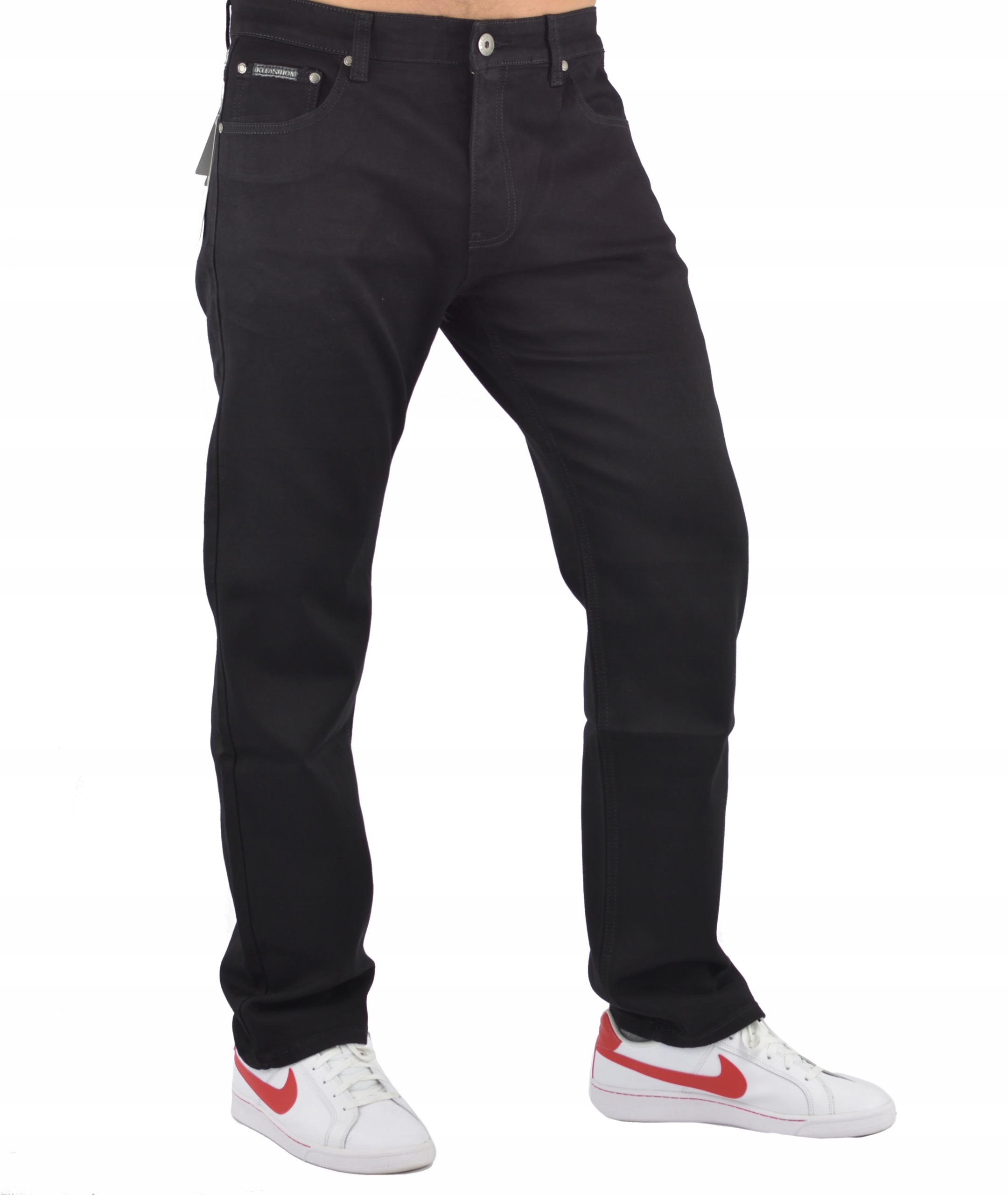 

Spodnie Meskie K&l jeansy Czarne 32/34