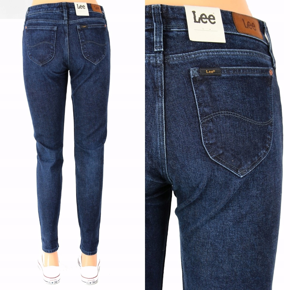 

Lee Sallie Slim Tapered Jeansy Boyfriend_ W29 L35