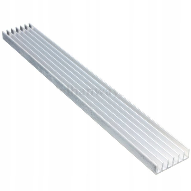 Radiator aluminiowy 150x20x6mm