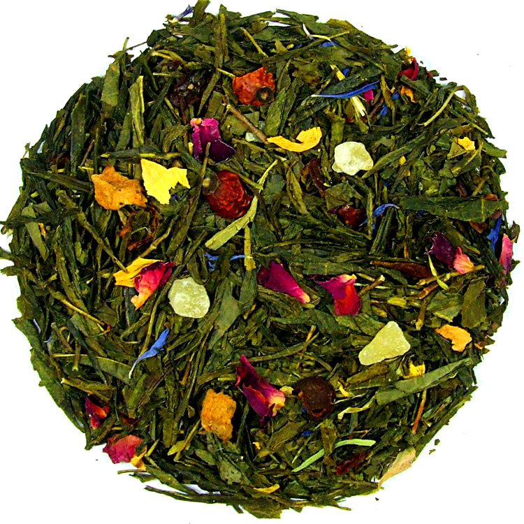 Herbata Zielona Sencha Millenium Mango róża 1kg