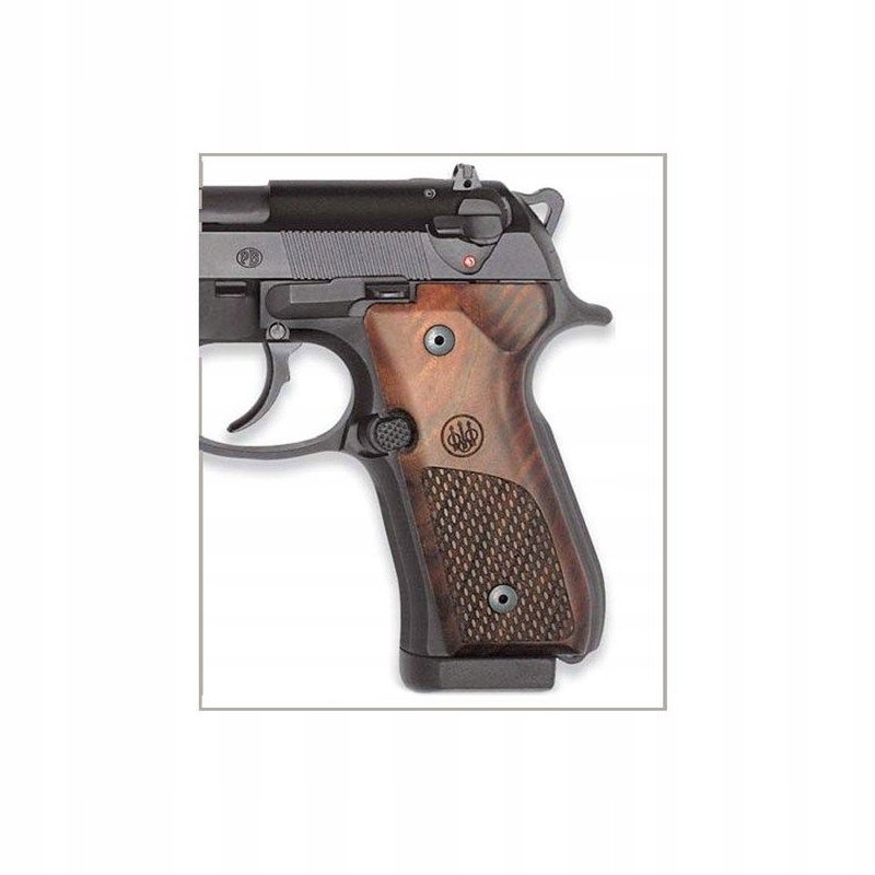 Okładziny drewniane Beretta 92 96 98 Drewno orzechowe Broń Palna