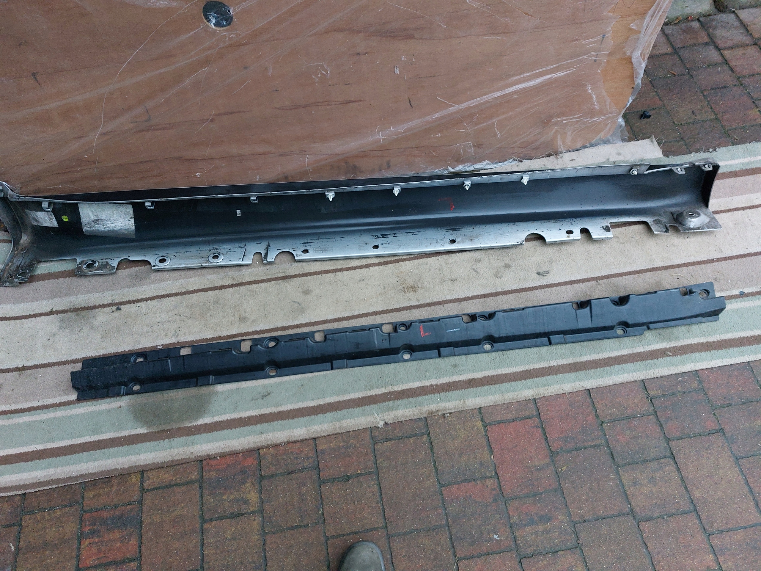 moulding threshold left BMW X5 E70 m-packet 354