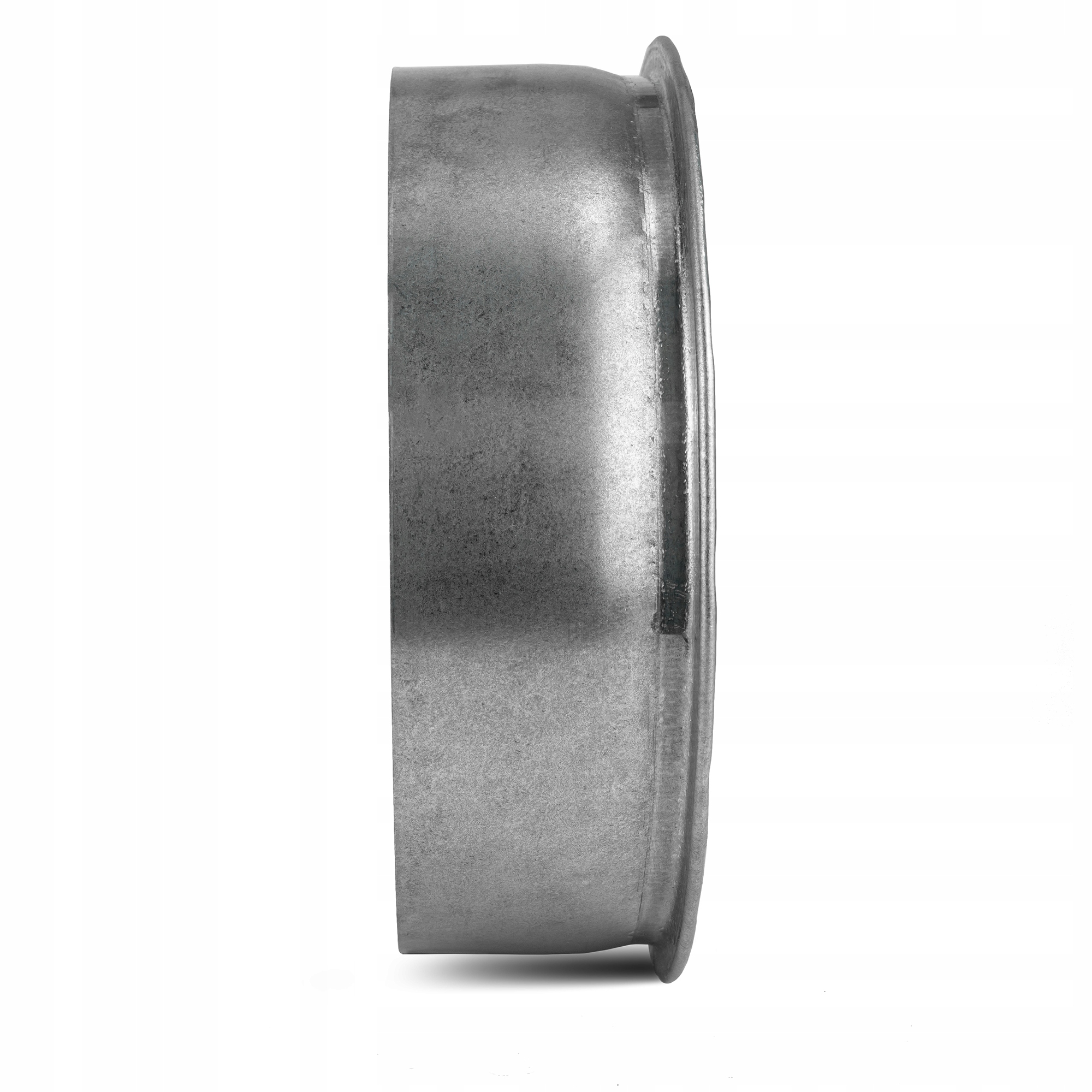 Króciec zakańczający z siatką kołnierz fi 125 ILSN Długość 0.04 m