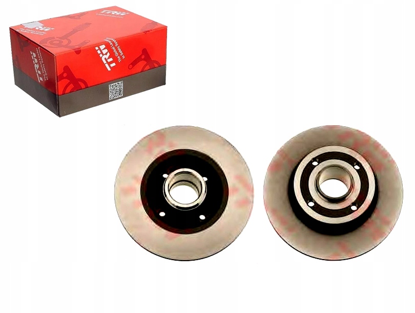 DF4274S - TRW ТОРМОЗНЫЕ ДИСКИ 2ШТ RENAULT СЗАДИ CLIO MEGANE