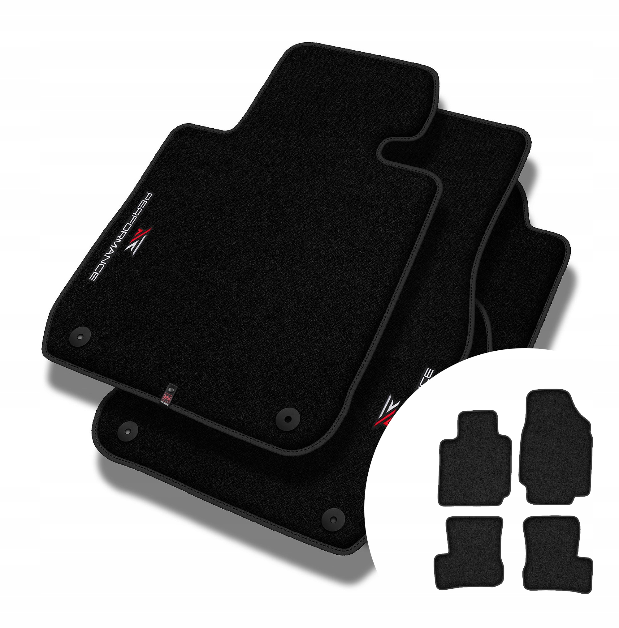 Velúrové koberčeky Performance Premium pre Nissan Micra III 2003-2011
