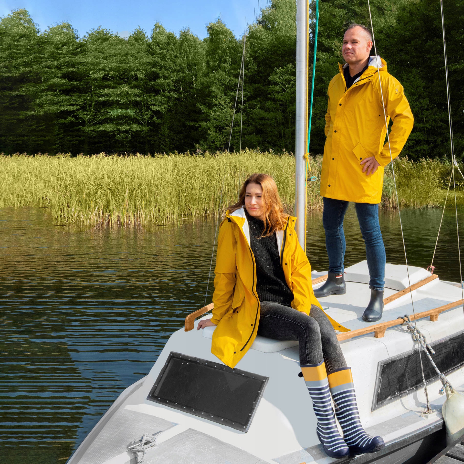 Kalosze Costa Rain Way by Captain Mike, rozmiar 38 Marka Captain Mike