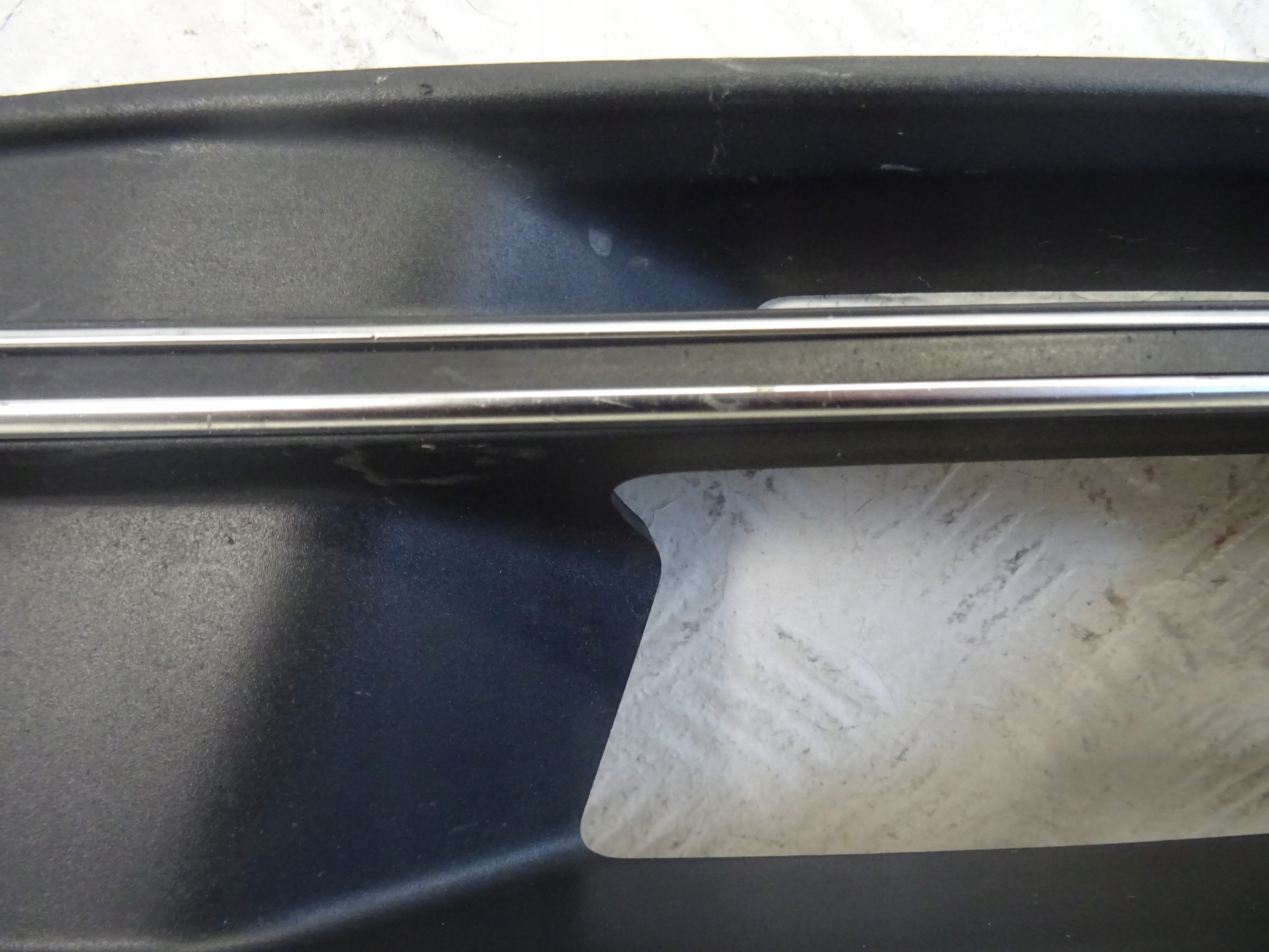 grid of a bumper front front left AUDI Q7 4M0 S-LINE 4M0807681D