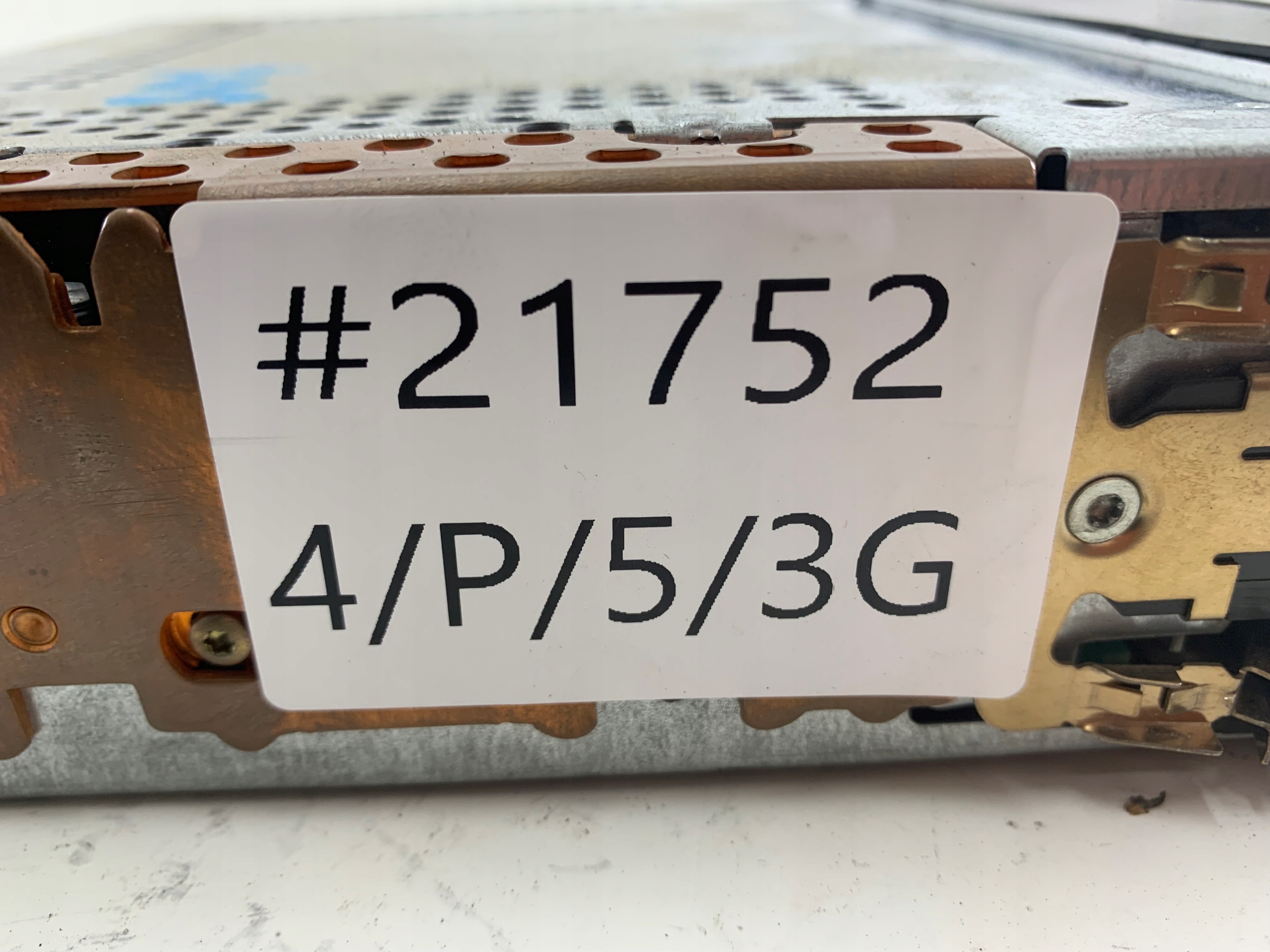 PEUGEOT 307 RADIO FABRYCZNE CD 96545978XT