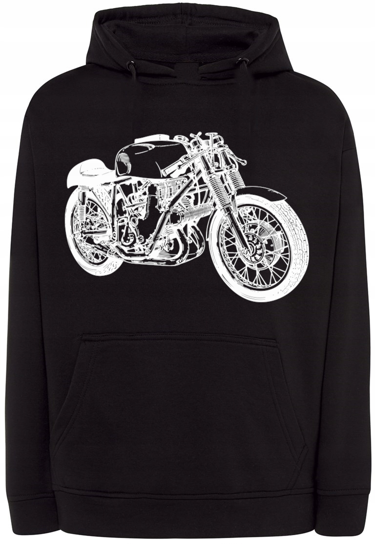 Pánská mikina s potiskem Motor Motocykl vel. 5XL