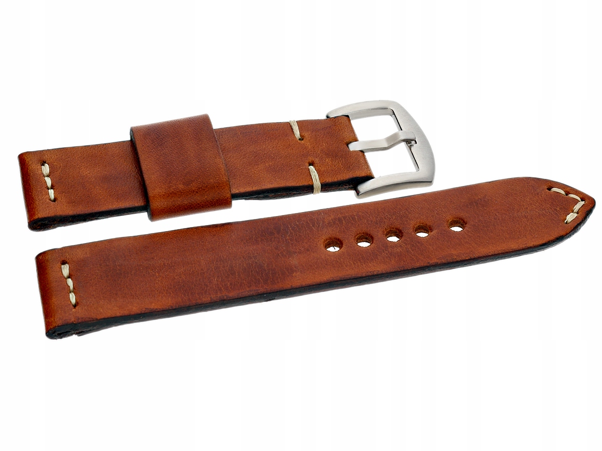 Kožený Opasek Tekla 22 MM Hnědý PS22B-5