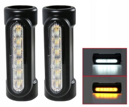 Чорні світлодіодні галогени на gmole пластик