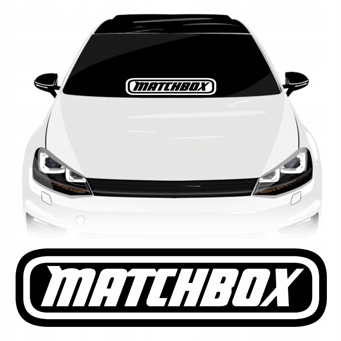 

Matchbox Naklejka duża na szybę 50 cm