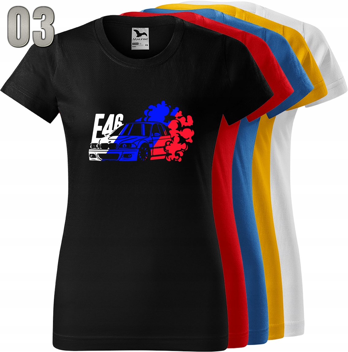 KOSZULKA DAMSKA PREZENT BMW S Rozmiar S