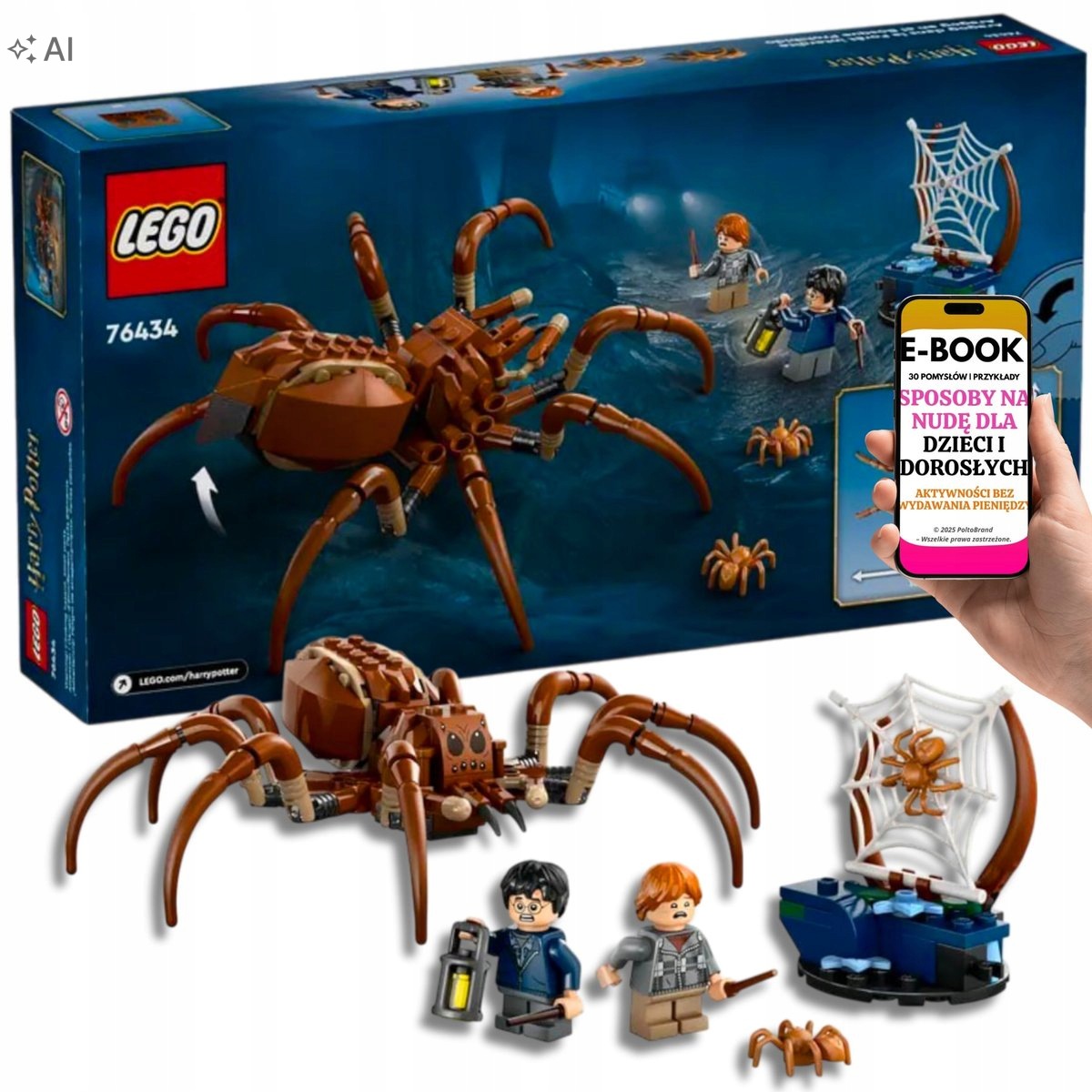 Lego Klocki Aragog Największy Pająk Harrego Dla Niego EBOOK-3