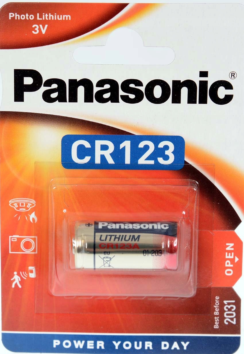 

Bateria Panasonic CR123A 3V 2031
