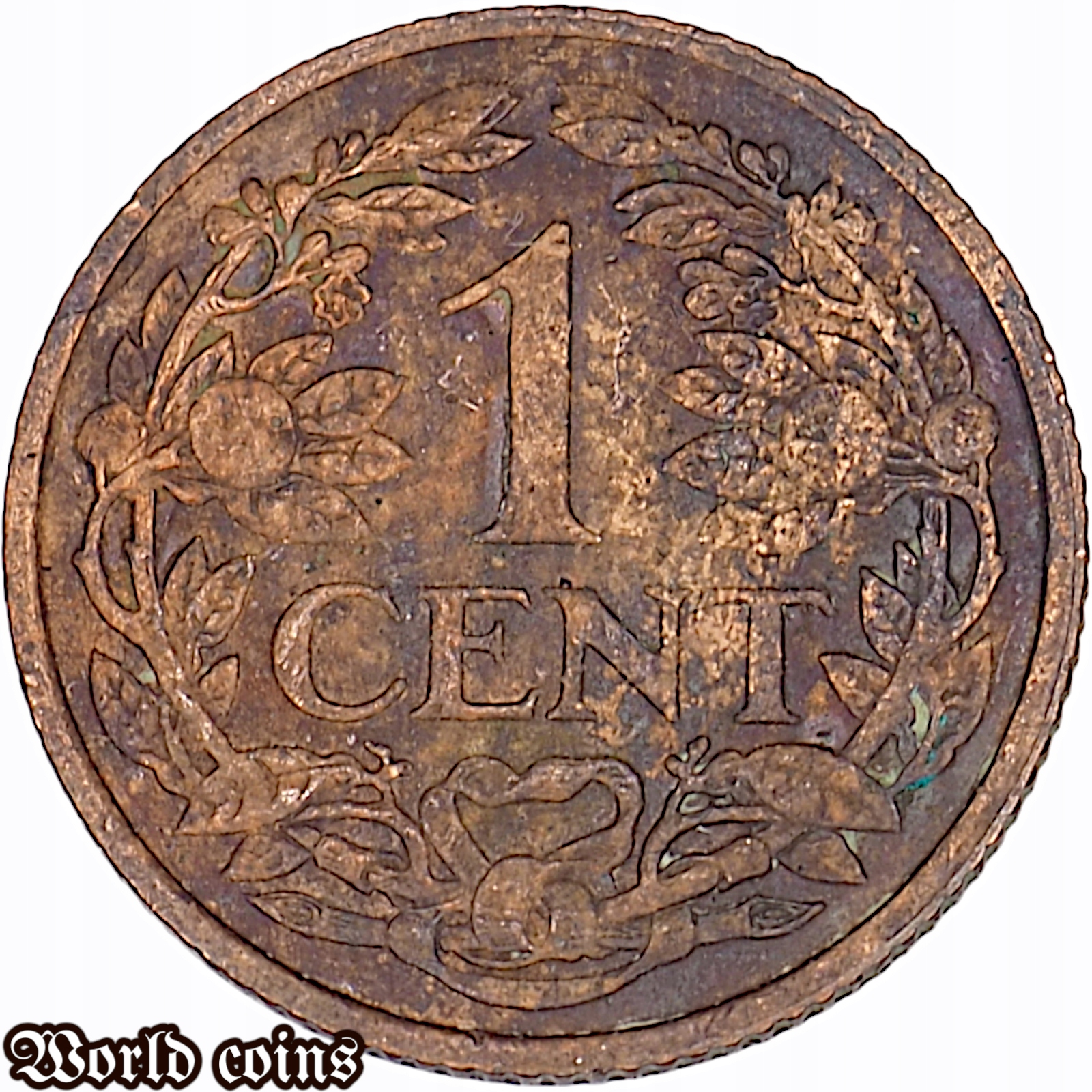 1 CENT 1930 HOLANDIA