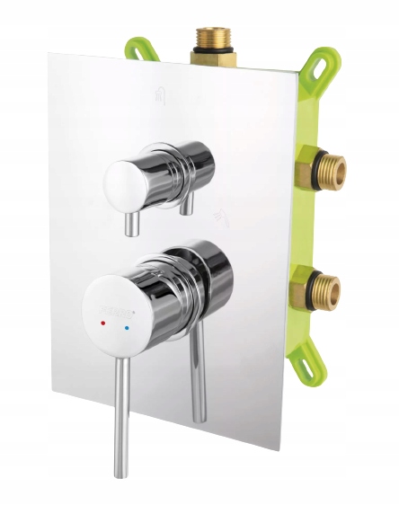 Ferro 2-FUNKČNÝ Podomietkový Box S Sprchovou Batériou Fiesta, Chróm