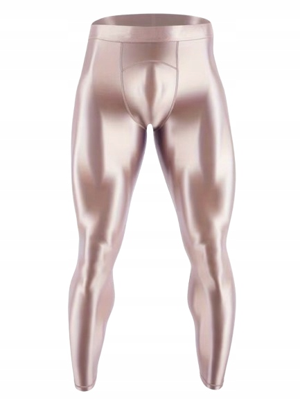 Kluzké Lesklé Pánské Legíny, Pohodlné, Sexy, Přiléhavé