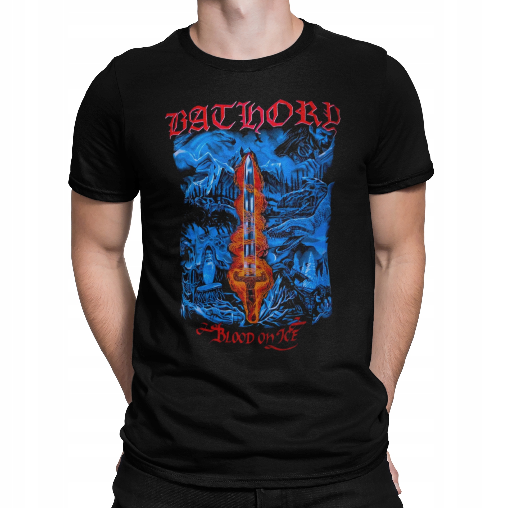 

Bathory T-Shirt Koszulka Blood on Ice Metal L