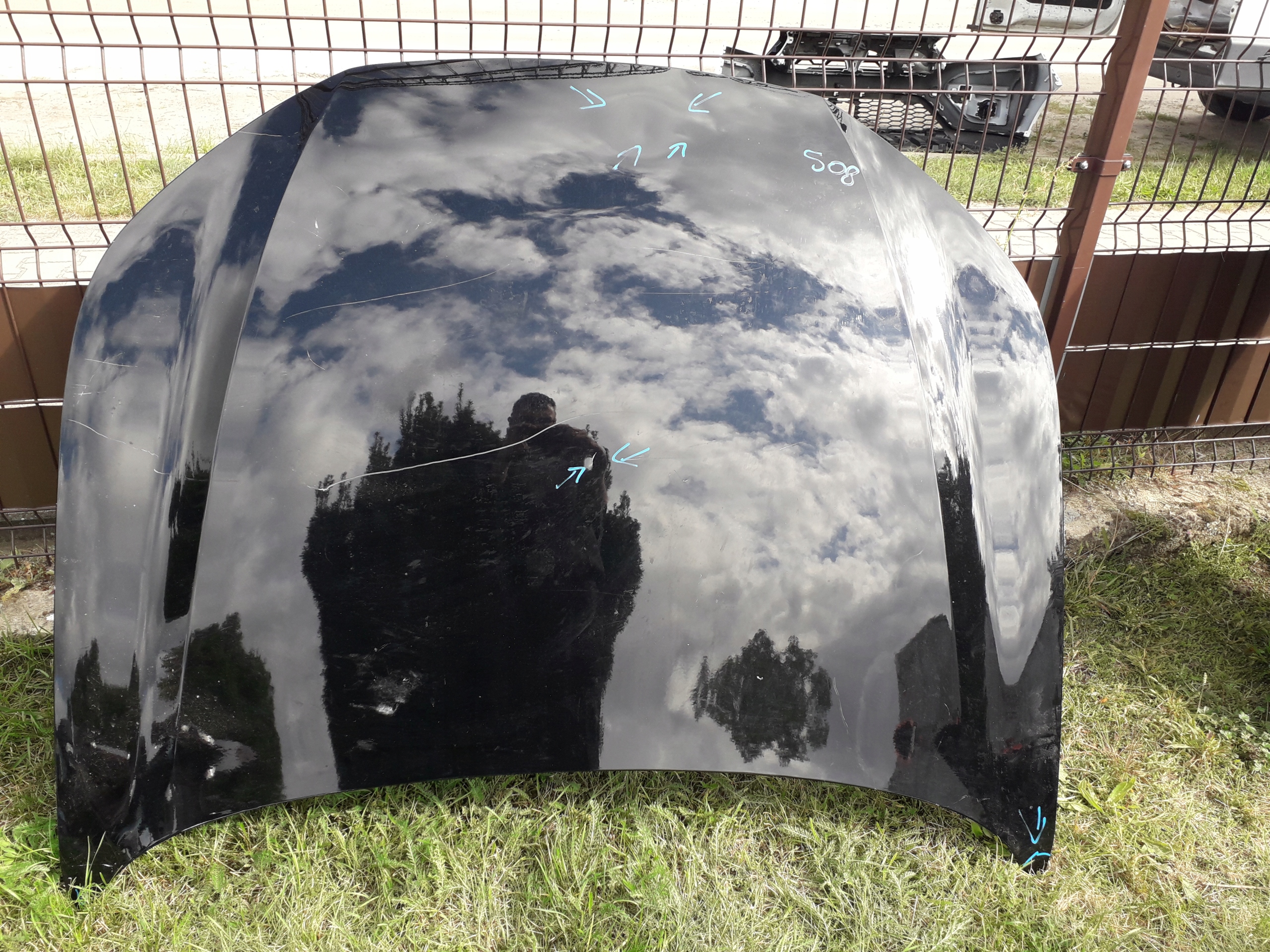 Капот peugeot 508 II R8 19-