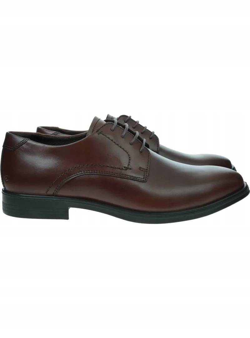 Hnědé polobotky Ecco Melbourne Mink 621634-01014 40