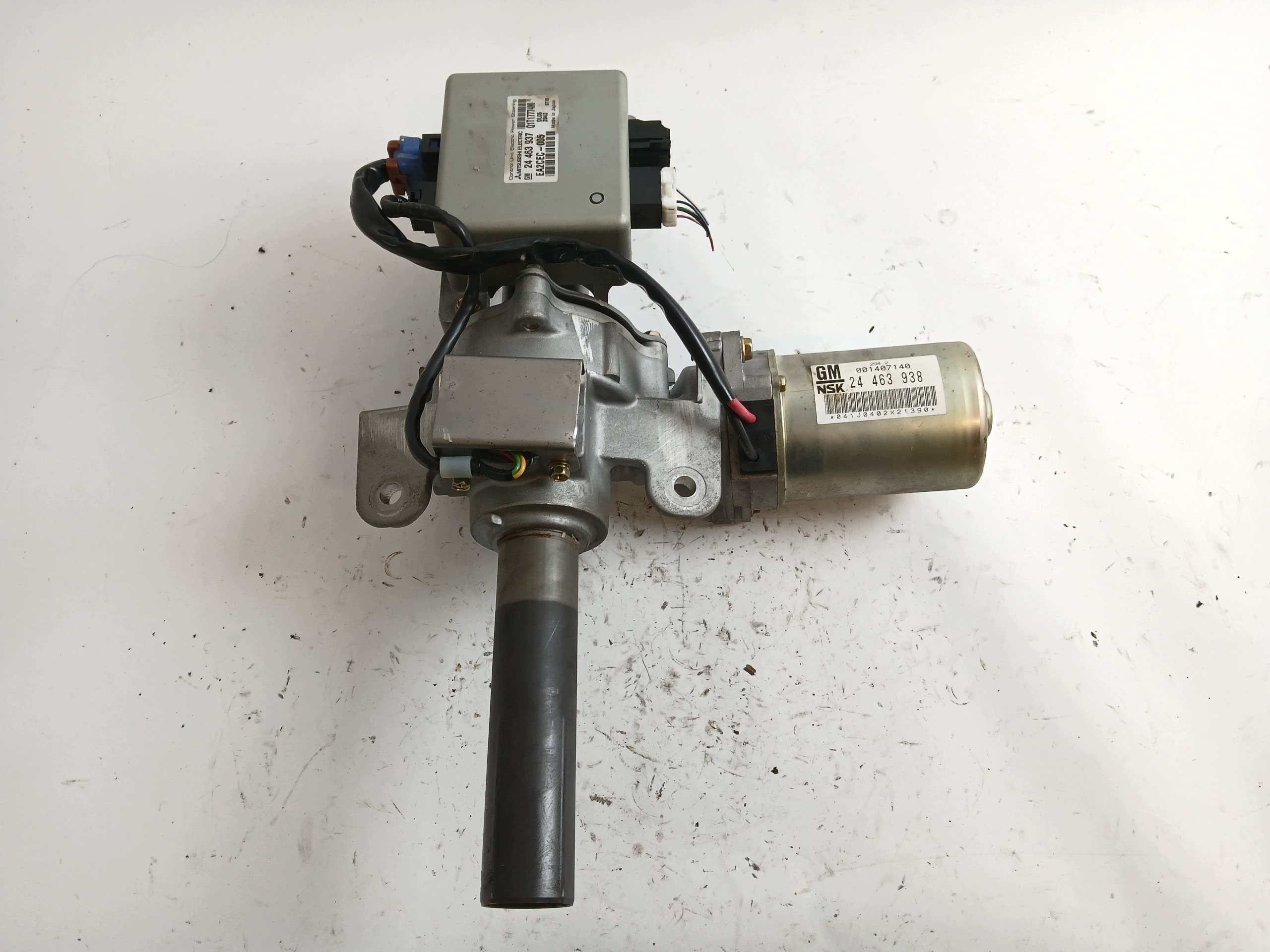 OPEL CORSA C steering wheel rod control 24463937 24463938