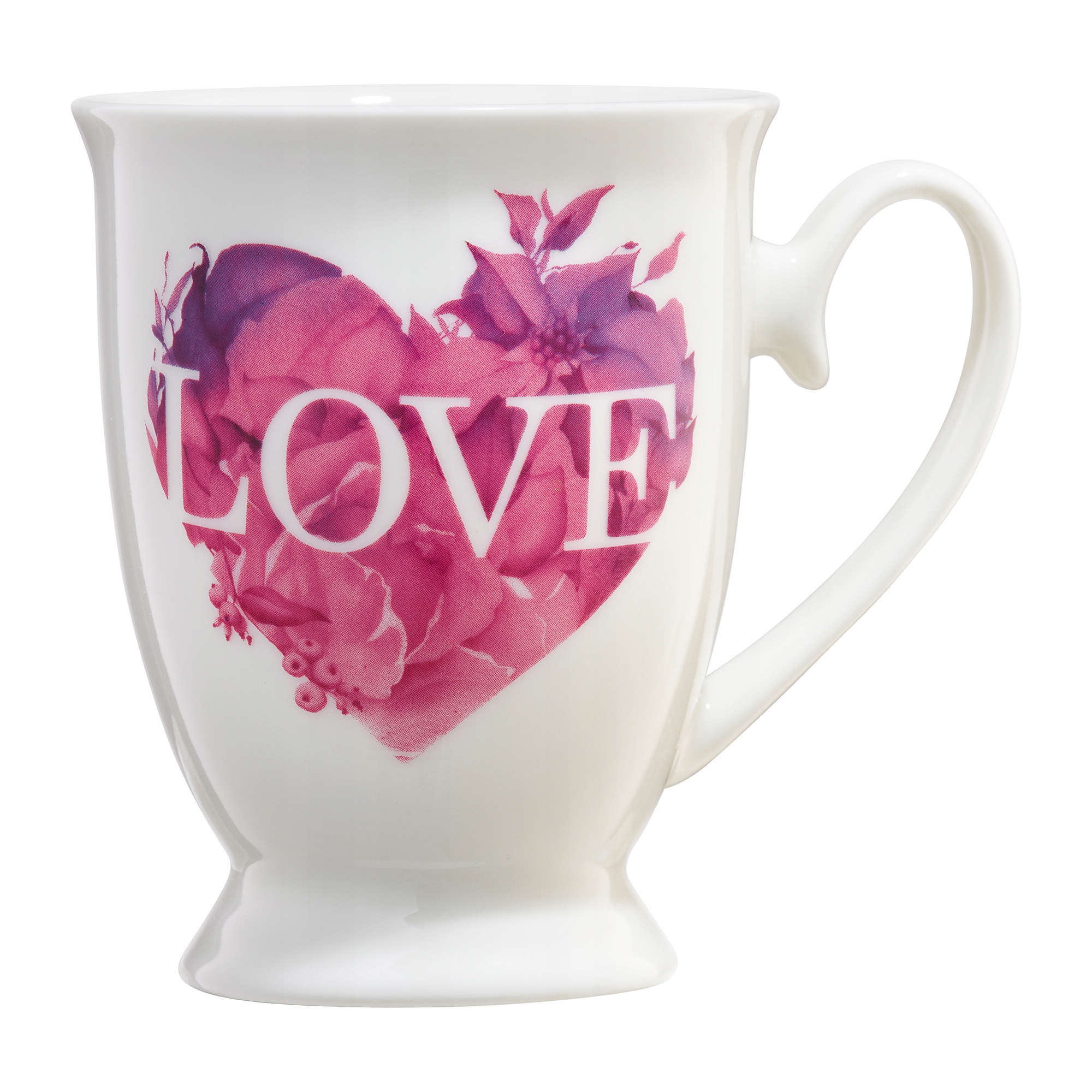 

50946 Ambition Kubek Porcelanowy Kawy Serce 300 ML