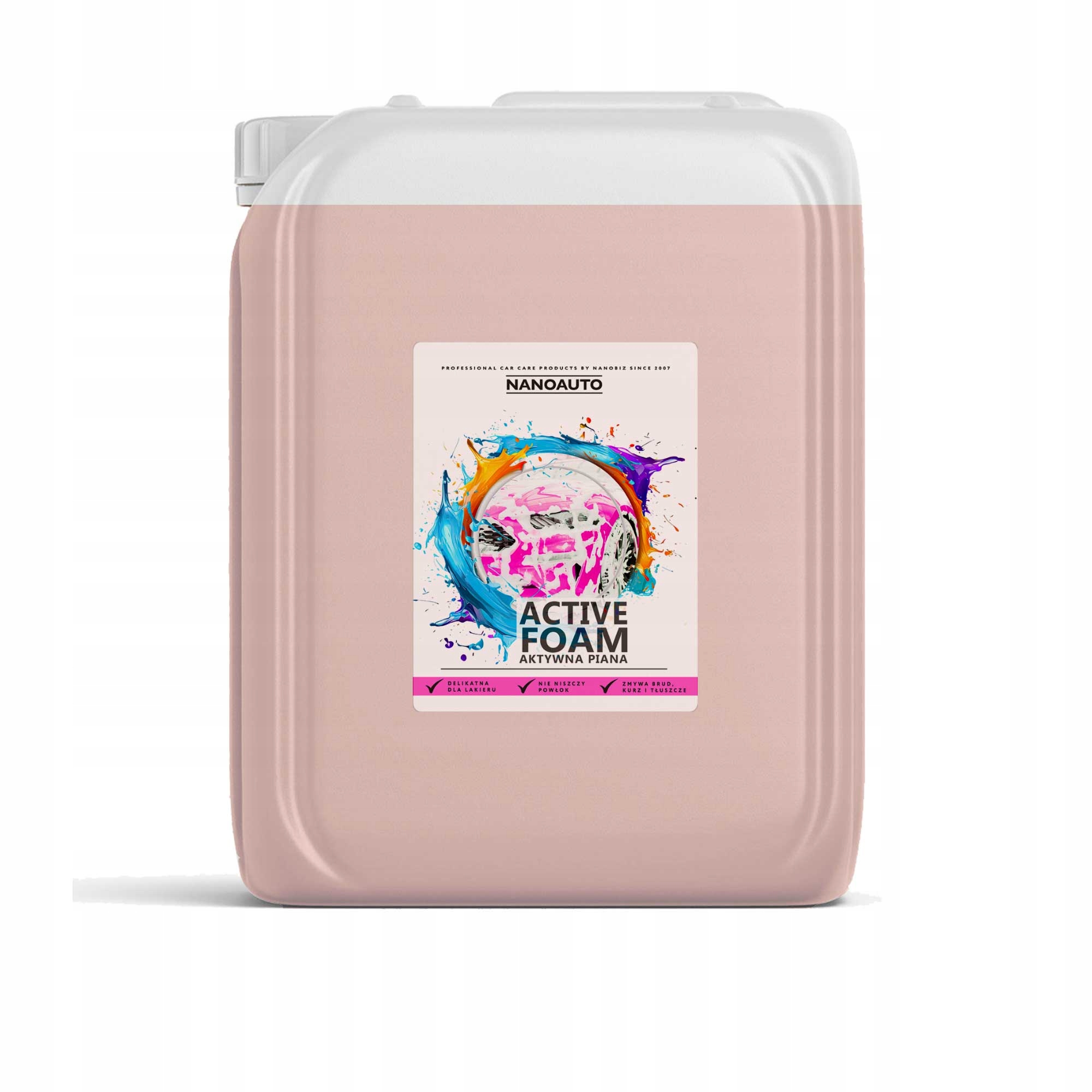 Aktivní pěna pro mytí vozidel a strojů Nanoauto Active Foam 20 litrů