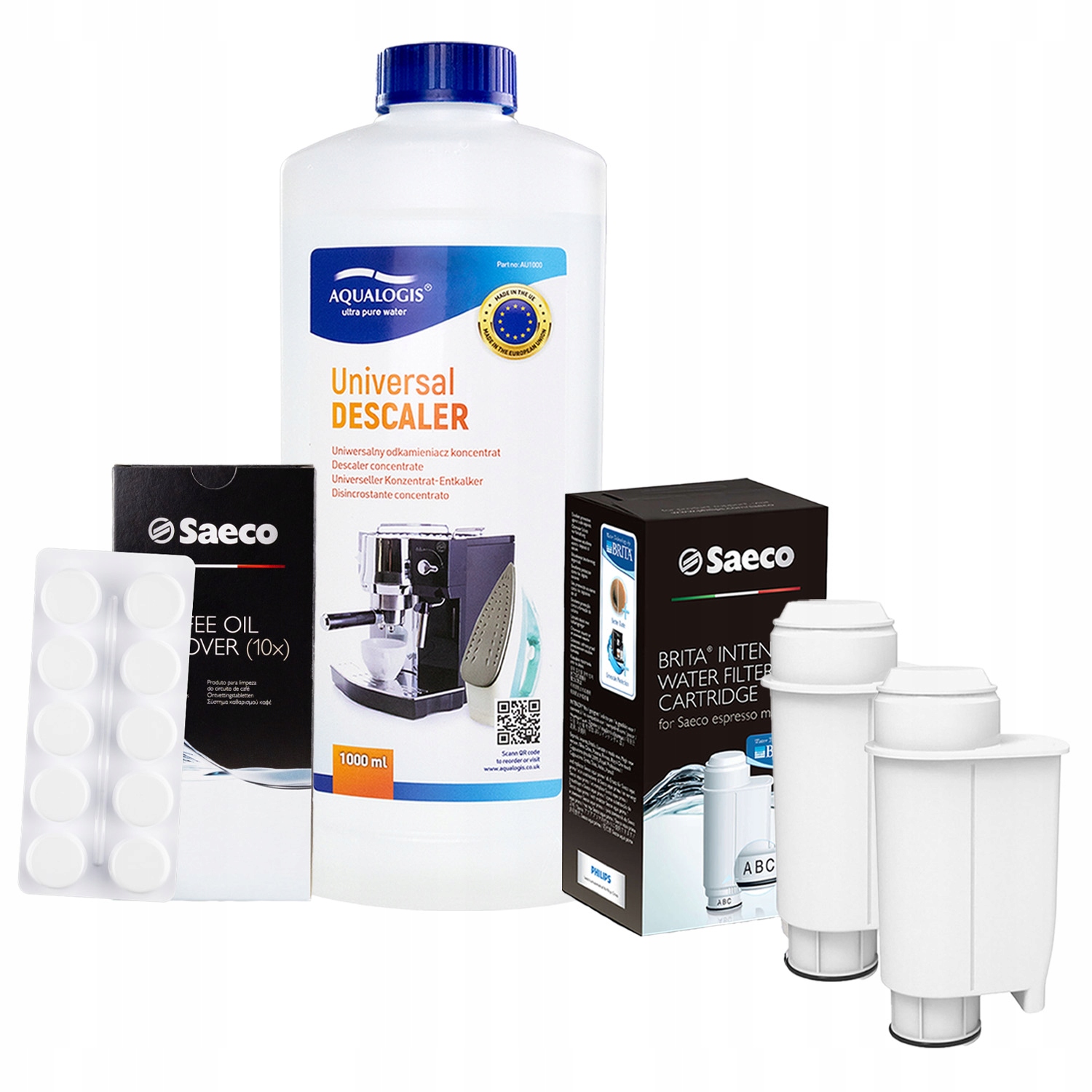 Sada Gaggia Intenza+ CA6702 2ks, Odvápňovač 1L, CA6704/60