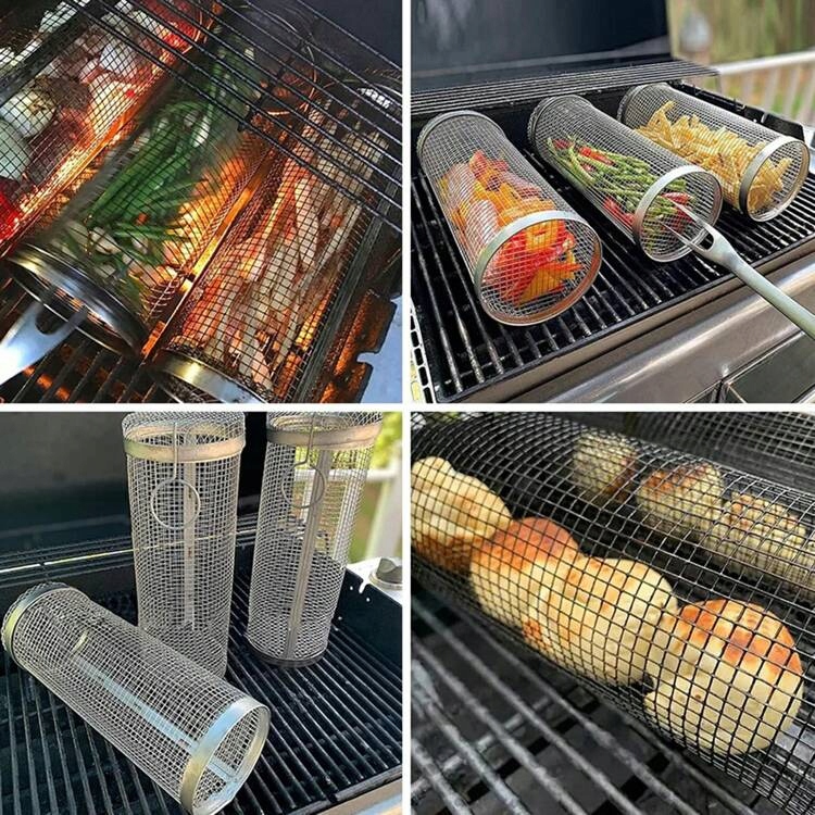 KOSZYK DO GRILLOWANIA WARZYW XL MIĘSA FRYTEK RYB NA GRILLA GRILLOWY RUSZT Szerokość produktu 9 cm