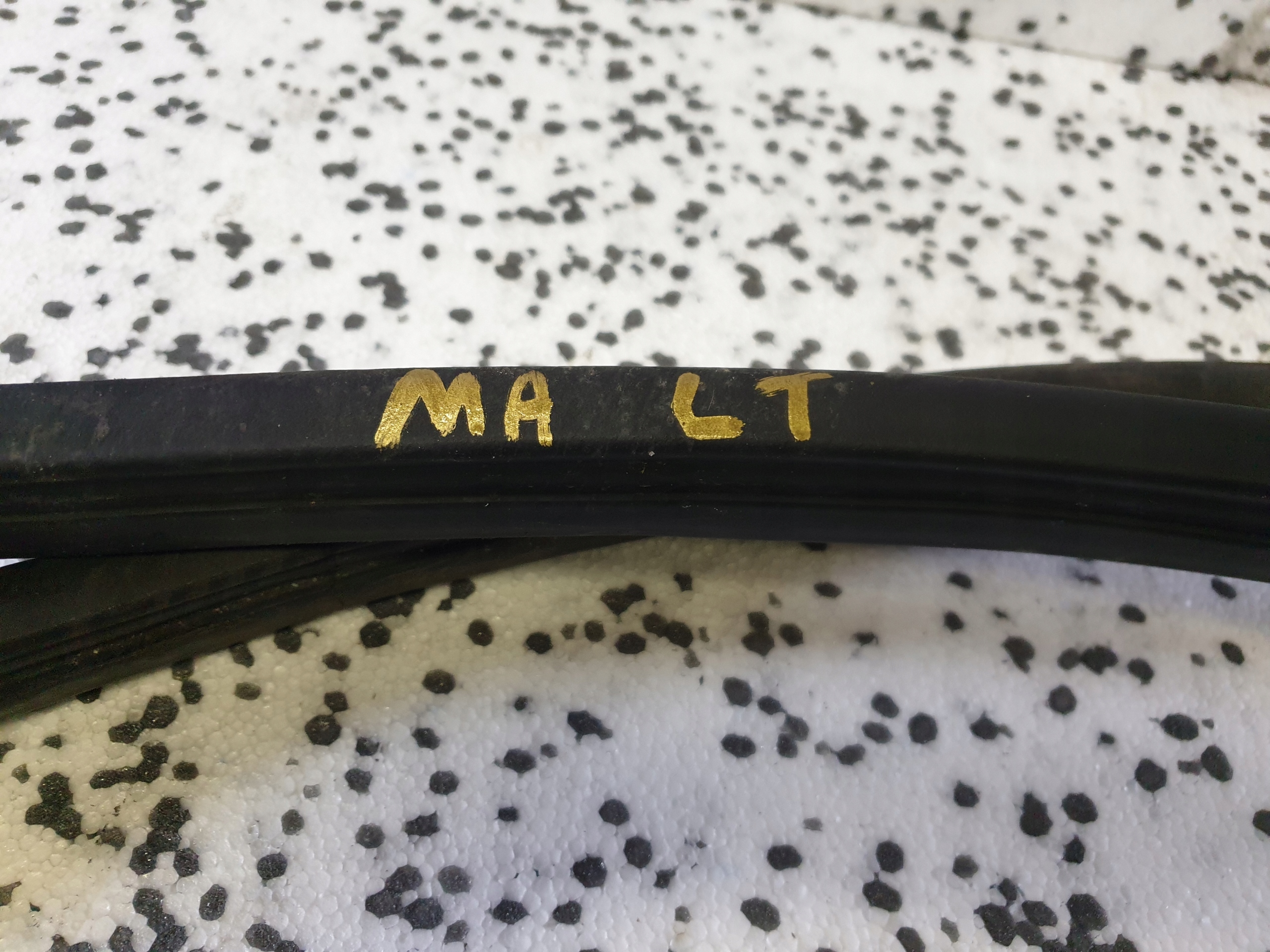 OPEL MERIVA A rubber gasket door left rear part