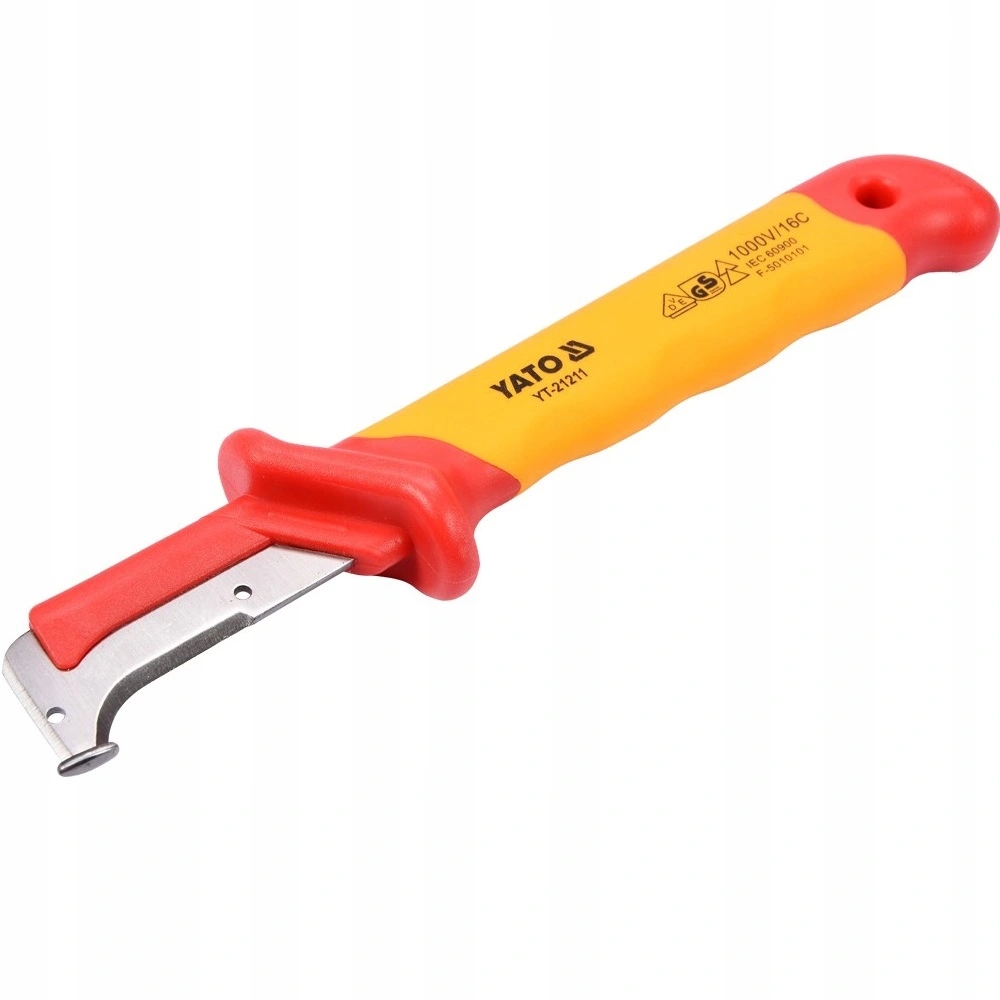

Izolowany nóż dla elektryków 38X155MM Vde YT-21211