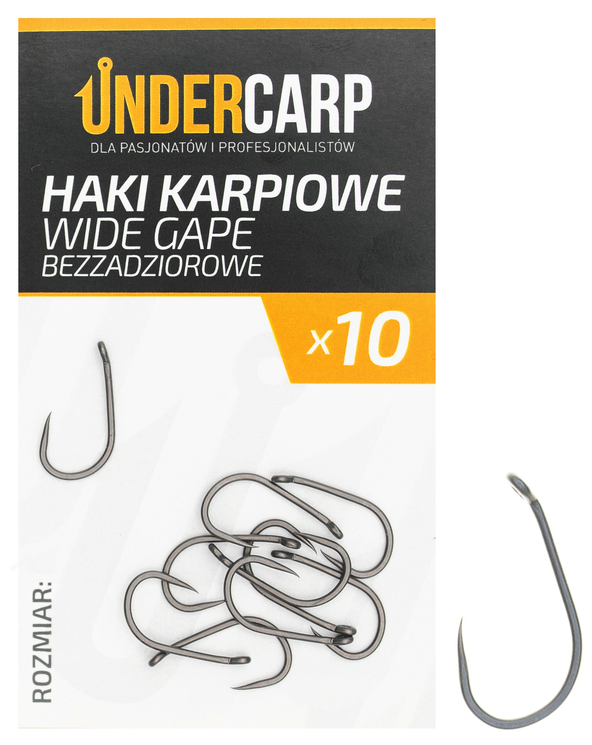 Undercarp haki karpiowe Wide Gape Bezzadzior 6