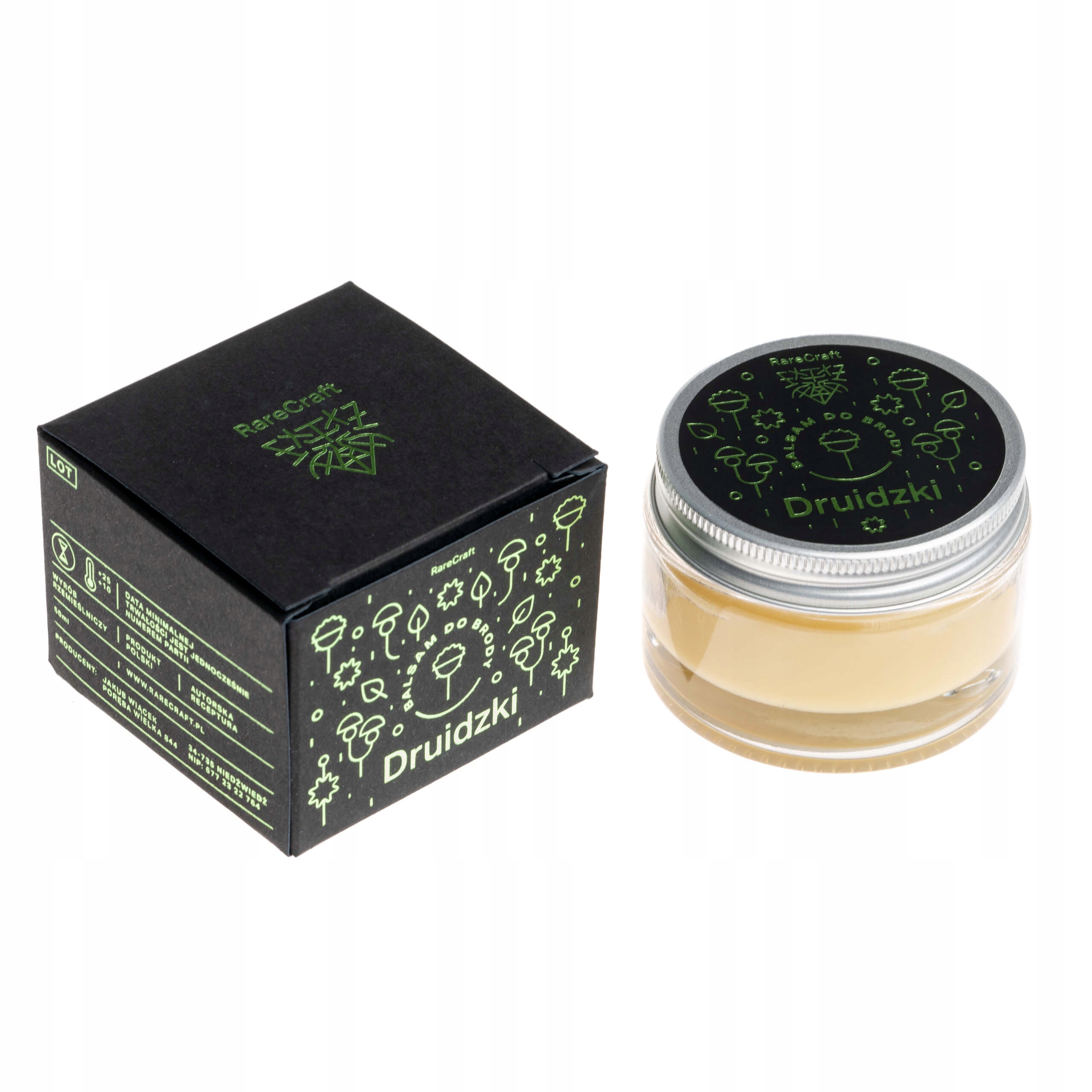 RareCraft Druidzki Balzám na vousy 50 ml