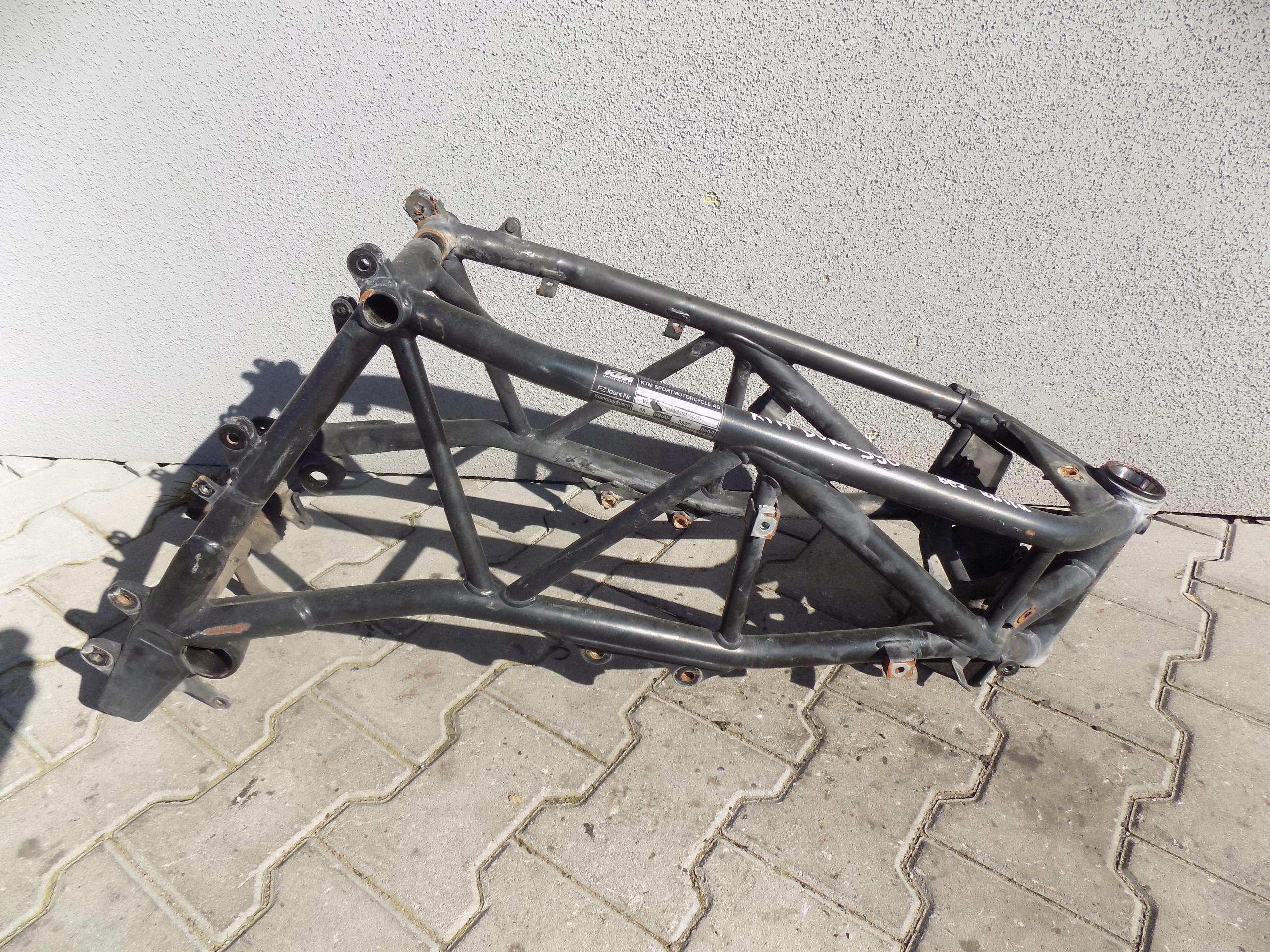 KTM DUKE 990 РАМКА БЕЗ ДОКУМЕНТІВ